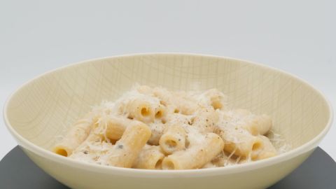The Rigatoni Cacio e Pepe