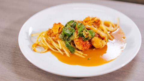 Lobster stock - Lobster spaghetti bolognese